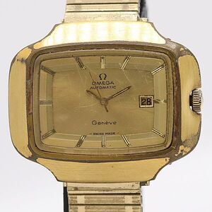 Maintenance Omega Geneva AT Automatic Gold Dial Men's Watch 2011000 1MGY